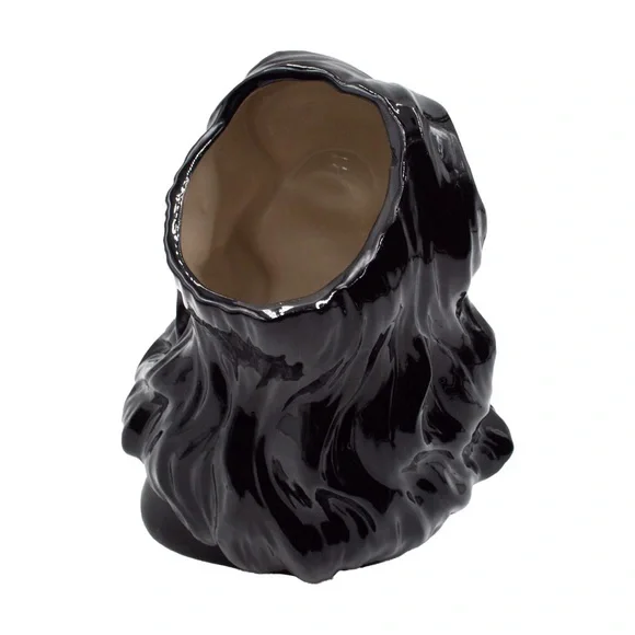 Vampira Portrait Ceramic Head Vase Flowers Kreepsville Gothic Horror Home Decor - Picture 5 of 6